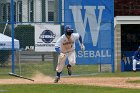 Baseball vs CGA  Wheaton College Baseball vs Coast Guard Academy during game one of the NEWMAC semi-finals playoffs. - (Photo by Keith Nordstrom) : Wheaton, baseball, NEWMAC